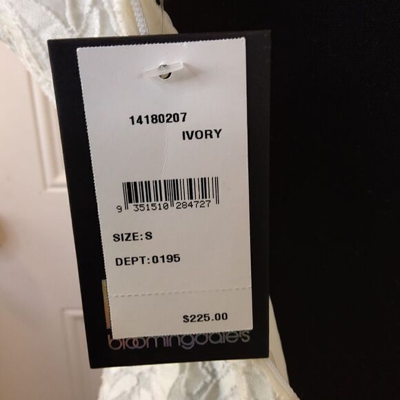 C/Meo Collective ivory women's more to give on/off shoulder lace midi dress - Picture 9 of 11